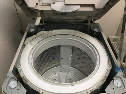 パナソニック洗濯機分解洗浄