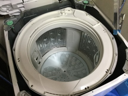 洗濯機分解洗浄
