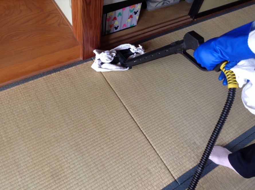 畳のクリーニング