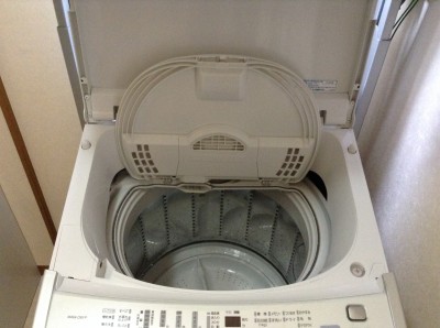 洗濯機分解クリーニング　佐久