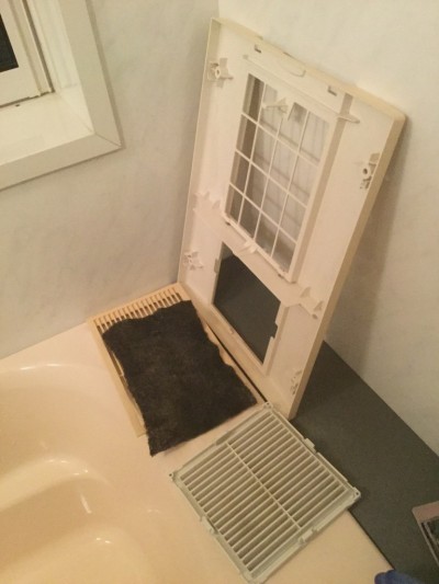 浴室暖房乾燥機分解洗浄