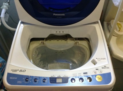洗濯機の分解洗浄