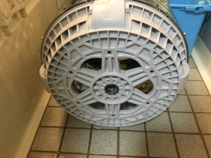 パナソニック洗濯機の分解洗浄