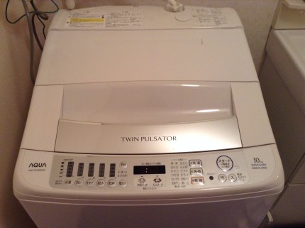 ＡＱＵＡ洗濯機の分解洗浄