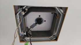 天井埋込エアコン　コロナウィルス対策空調設備のクリーニング